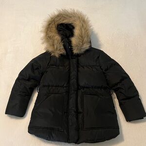 Zara Black Puffer Coat